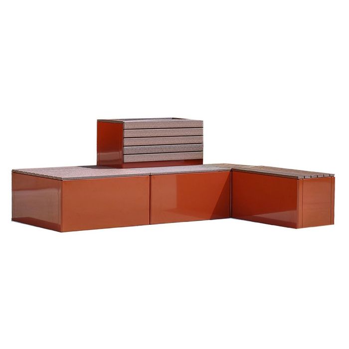 Atwood Modular Seating + Planters