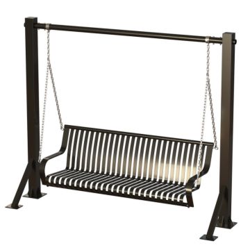 Carnival Swing Bench - CRBS-6-VS-SF-P