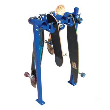 Skateboard Racks - SRS-DBL-8-SF-P