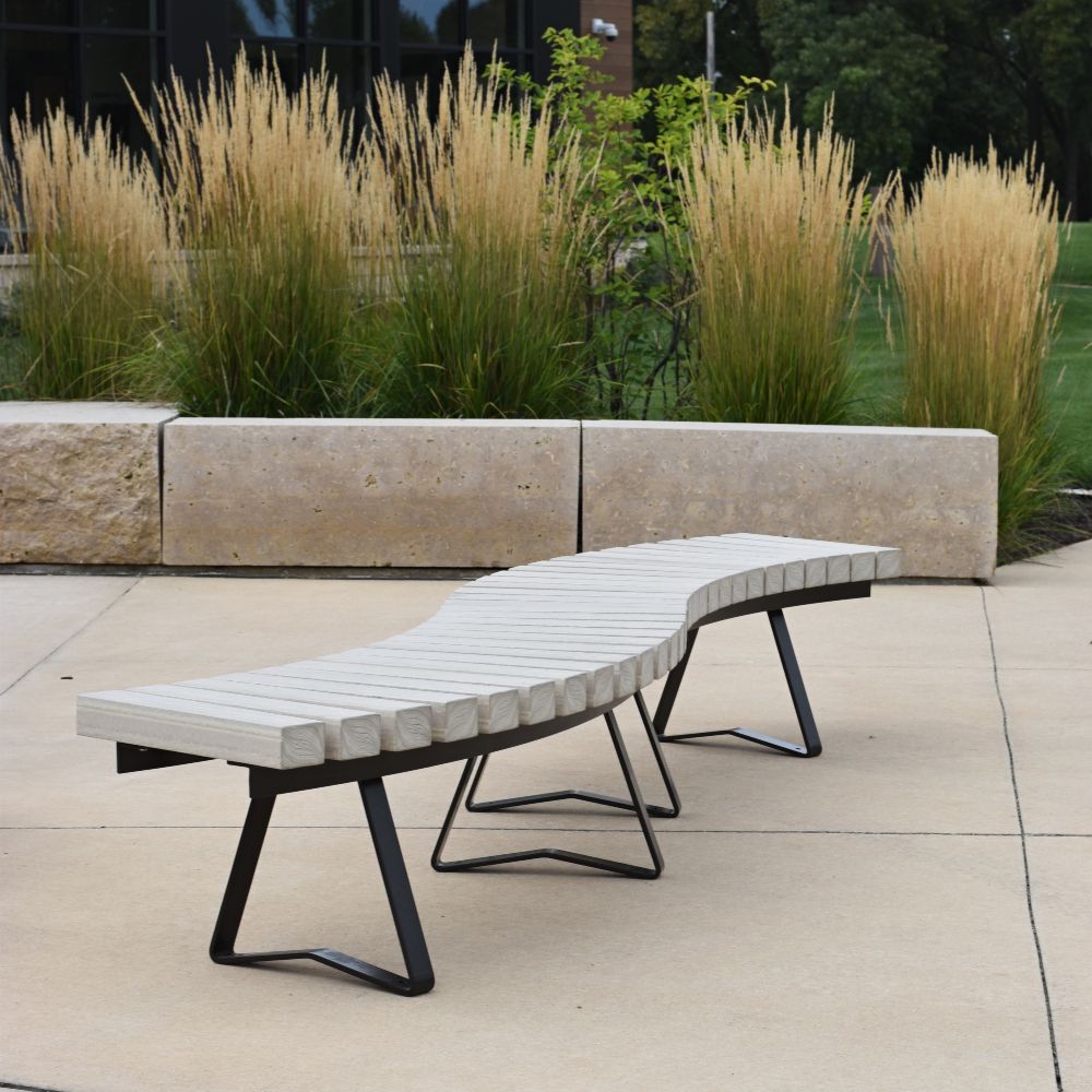 Olbrich Curved Bench