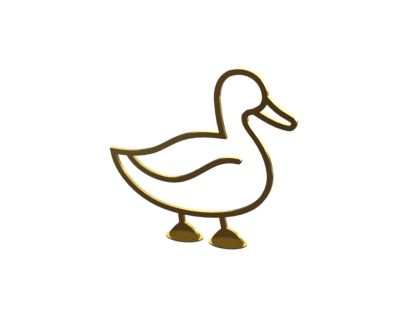 Duck Bike Rack