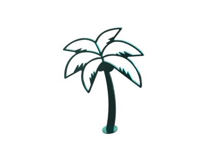 Palm Tree Bike Rack