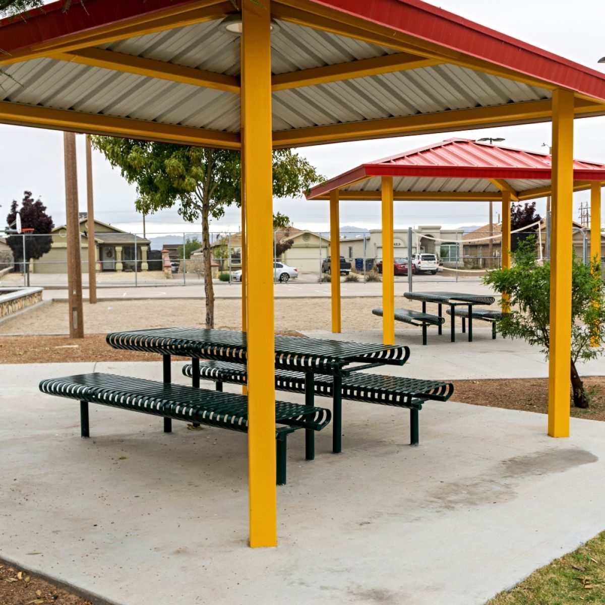 Carnival Picnic Tables