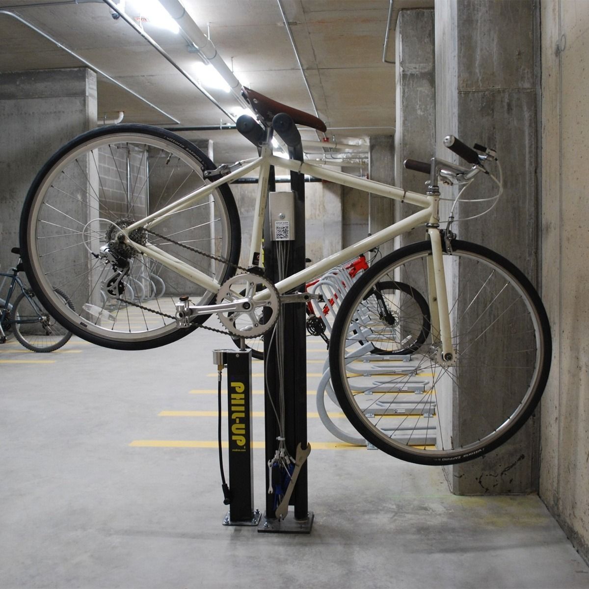 Phil-Up Public Bike Pump