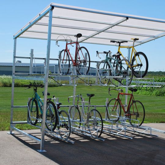 Bike Shed Kits for Horizontal Bike Storage