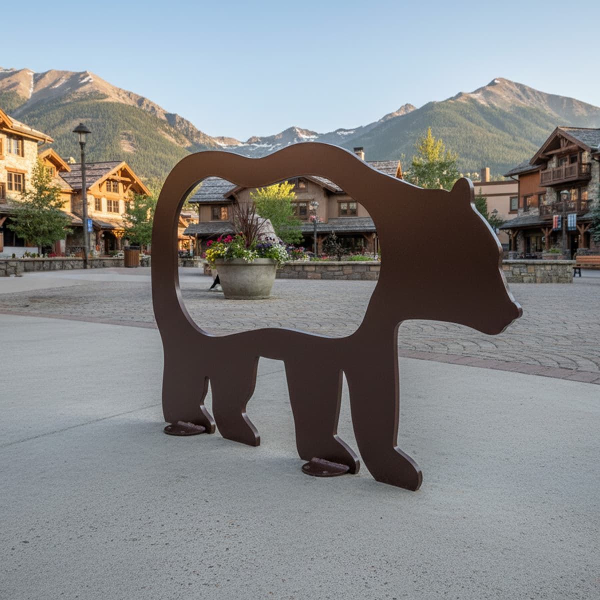 Bear Bike Rack
