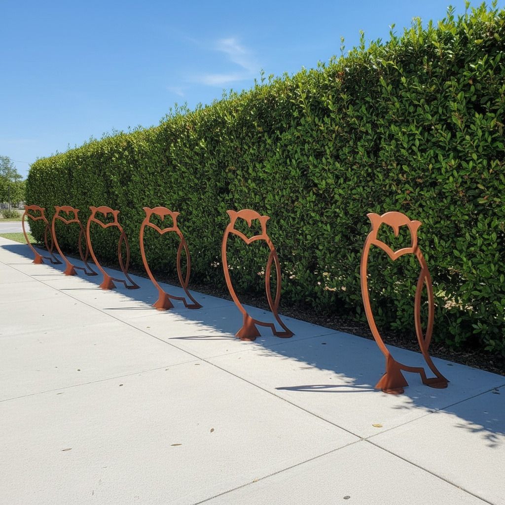 Owl Bike Rack
