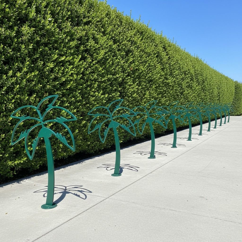Palm Tree Bike Rack