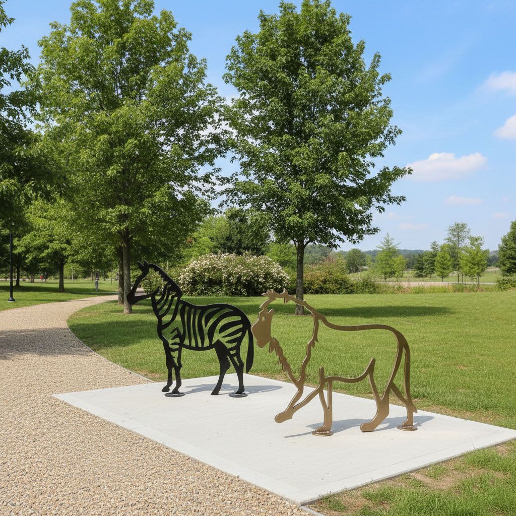 Lion Bike Rack