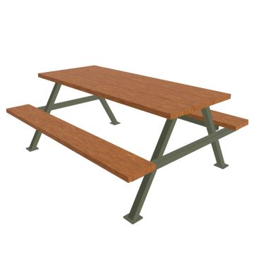Monona Freestanding Picnic Table