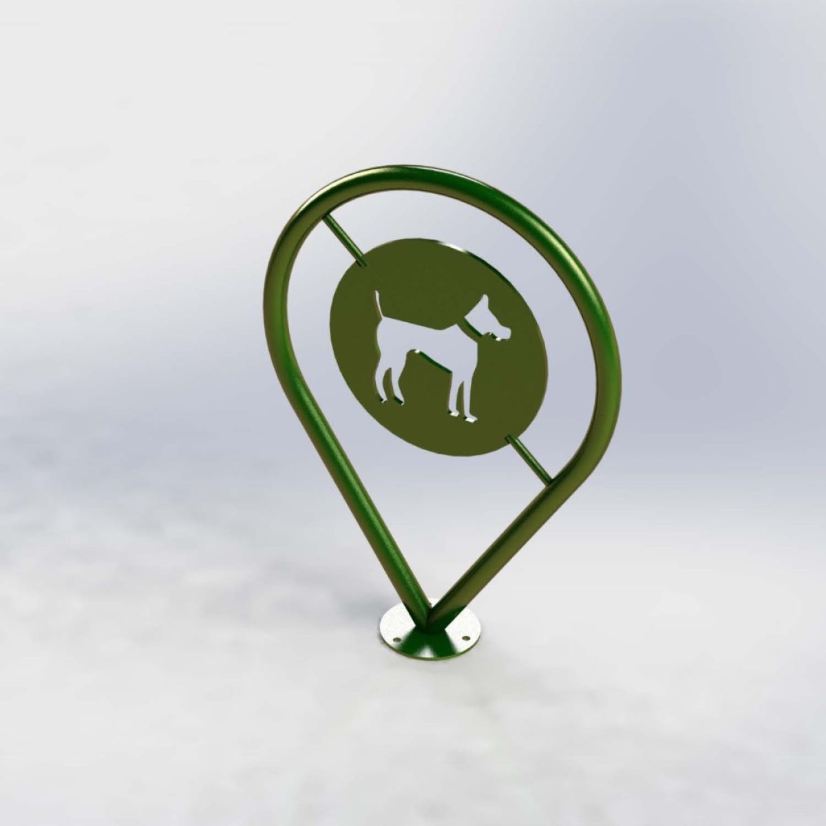 Pin Bike Rack