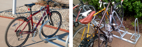 Wheel Pocket Bike Racks